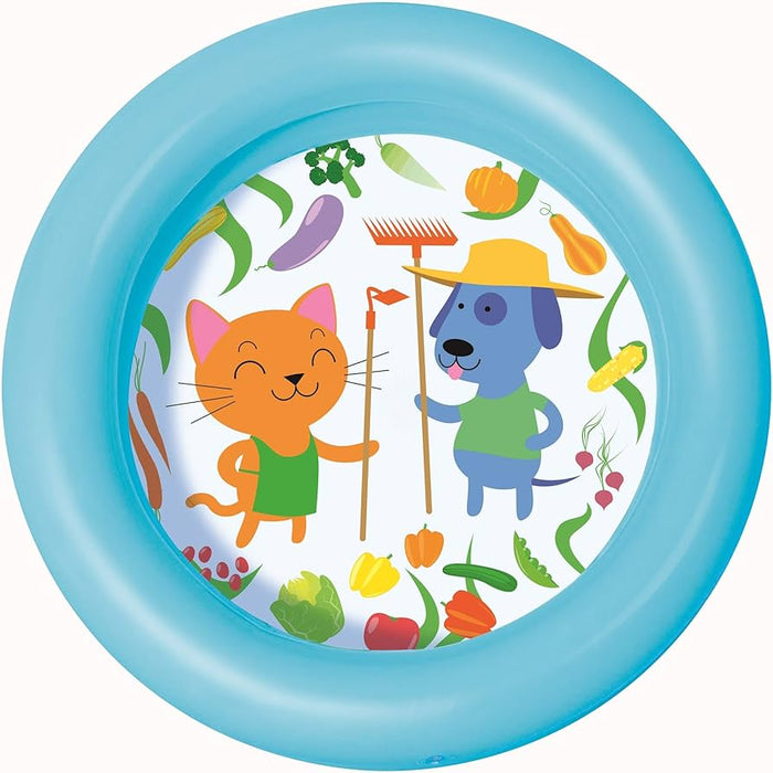 Round 2-ring Kiddie Pool