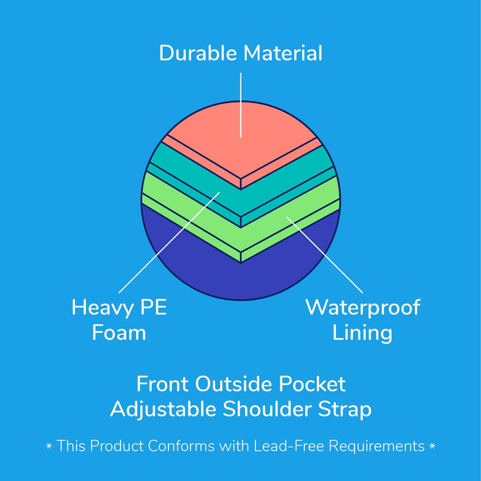 Qwave Insulated 30 Can Cooler 2-Tone.